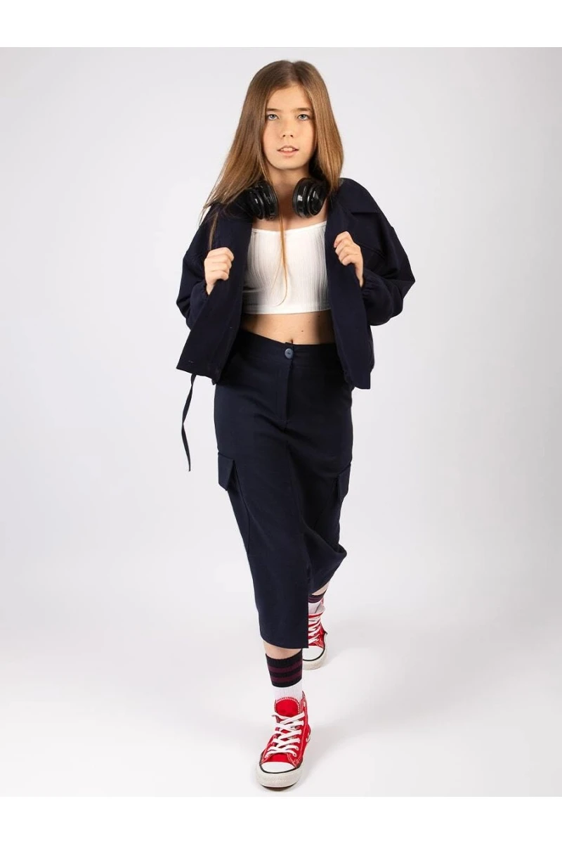 Бомбер SP2514 (темно-синий)