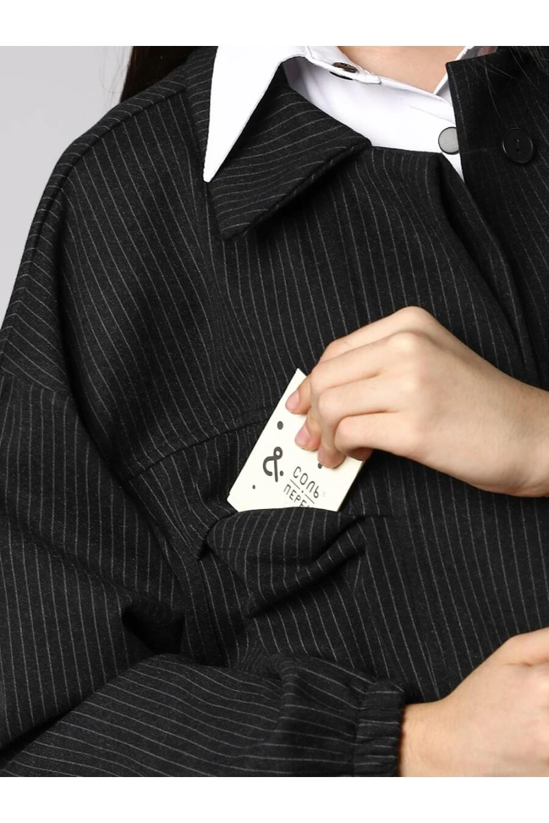 Бомбер Соль&Перец SP2514 (темно серый)