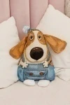 Подушка декоративная игрушка Бобик 25*35 (оранжевый)