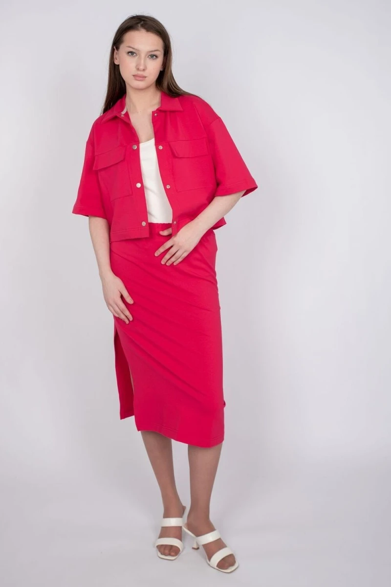 Пиджак 6395 (малиновый)
