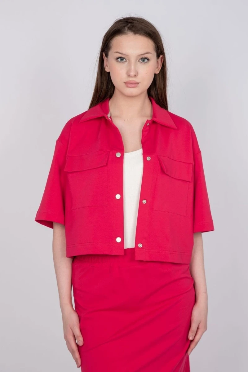 Пиджак 6395 (малиновый)