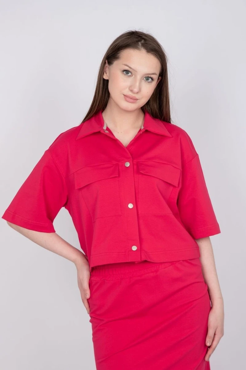 Пиджак 6395 (малиновый)