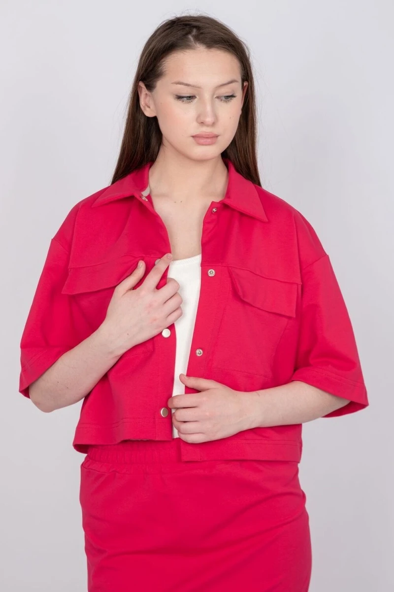 Пиджак 6395 (малиновый)