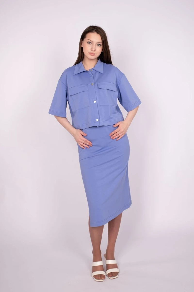 Пиджак 6395 (лавандовый)