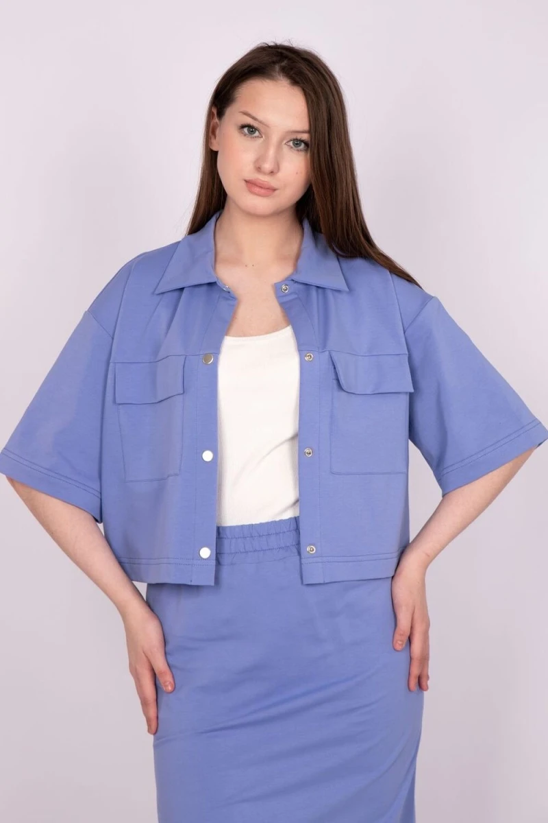 Пиджак 6395 (лавандовый)