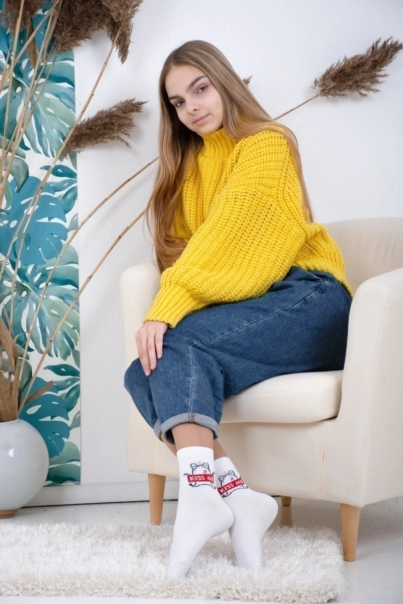 Носки стандарт Дива (набор 3 пары) (белый)