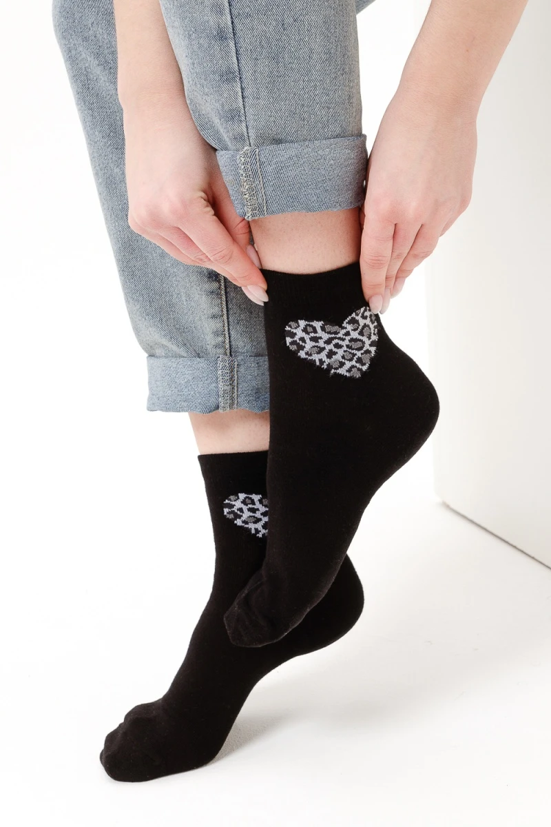 Носки стандарт Тренд (набор 3 пары) (розовый, серый, черный)