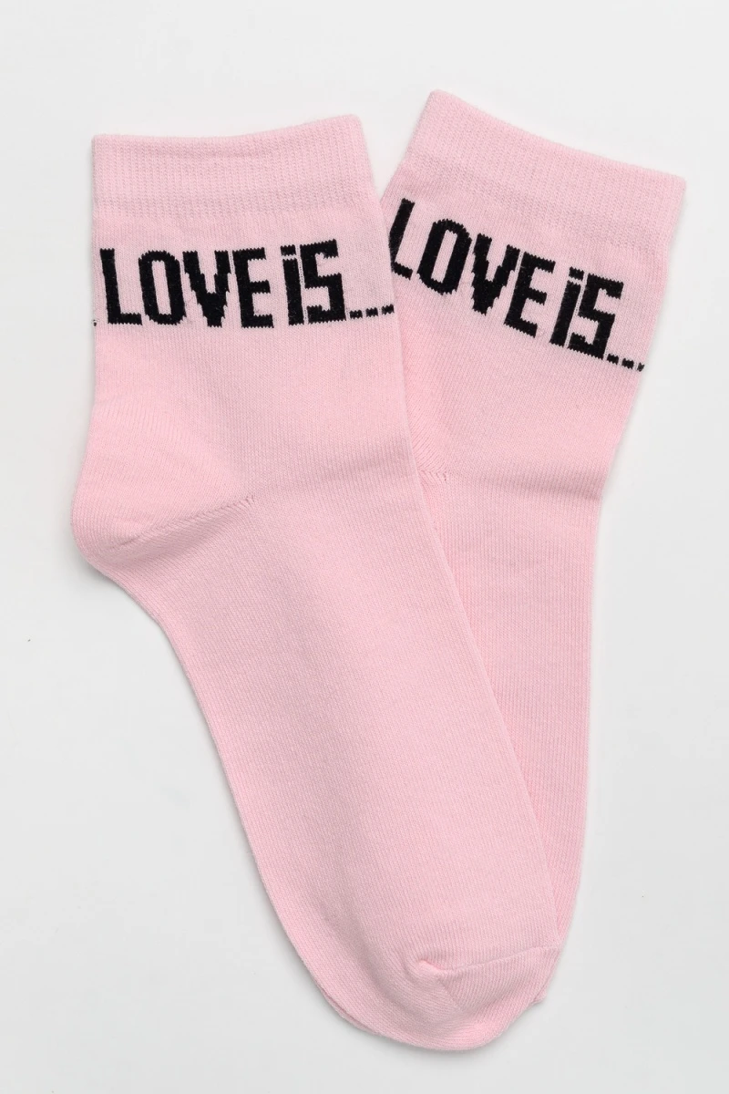 Носки стандарт Тренд (набор 3 пары) (розовый, серый, черный)