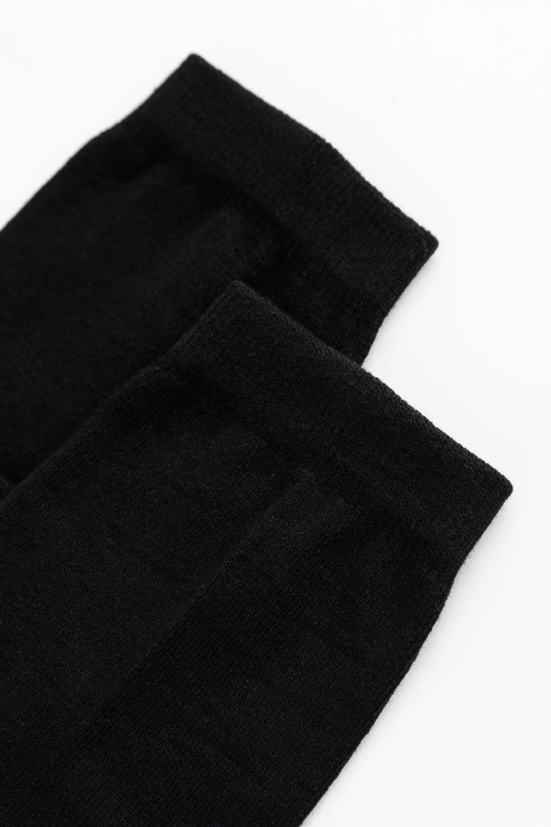 Носки высокие Большой улов (набор 2 пары) (черный)