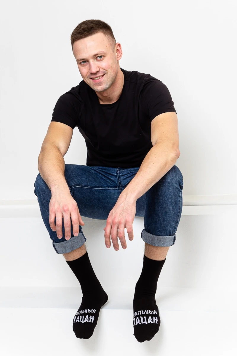 Носки стандарт Реальный (черный)