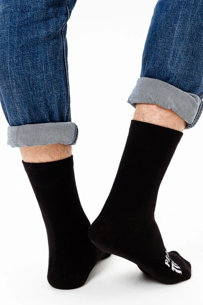 Носки стандарт Реальный (черный)
