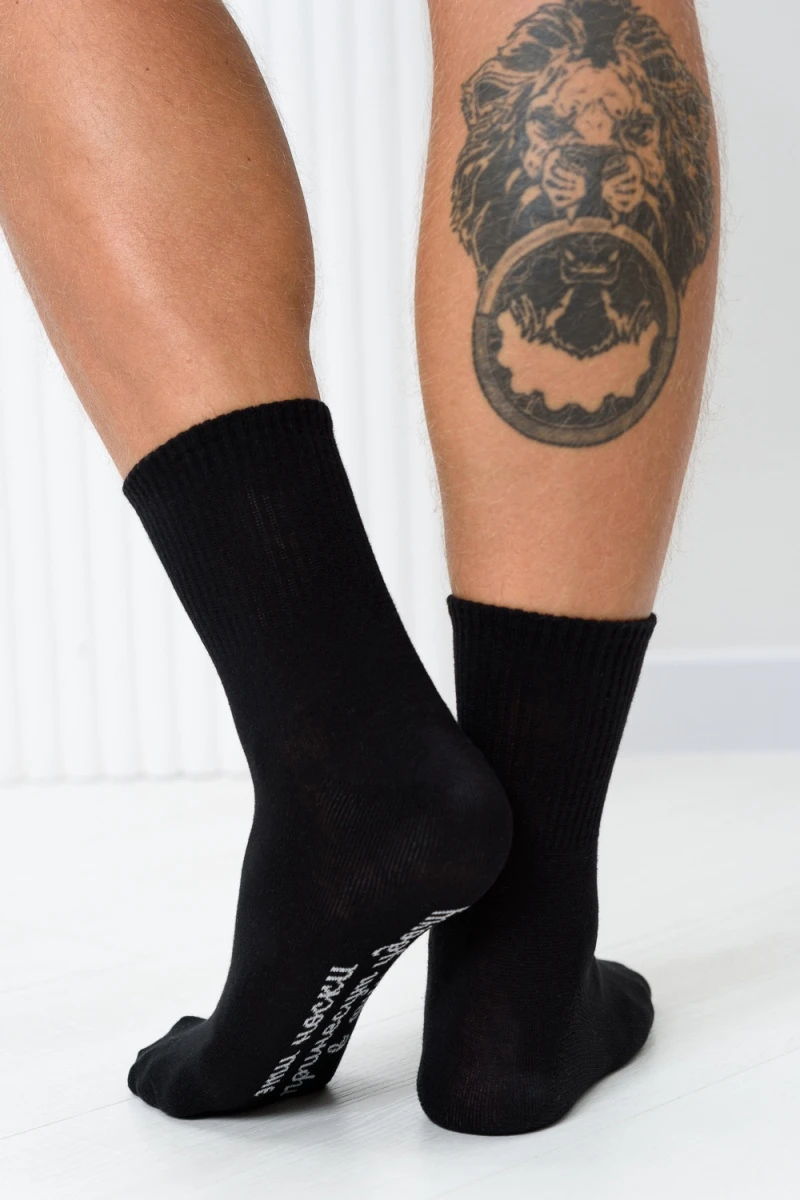 Носки стандарт Принесут удачу (черный)