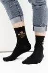 Носки стандарт Просто царь (черный)