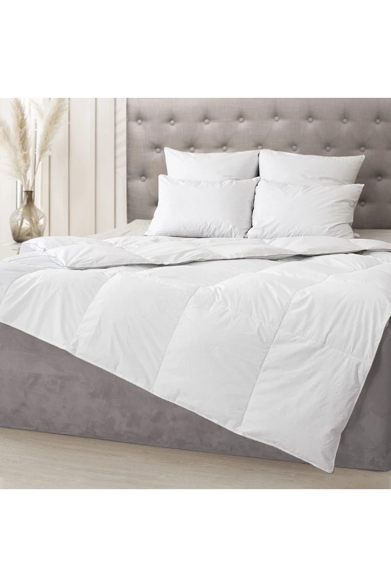 (П) Одеяло "Kariguz Basic" ФПС Семейное ИвШвейСтандарт стеганое, пух/перо, всесезонное