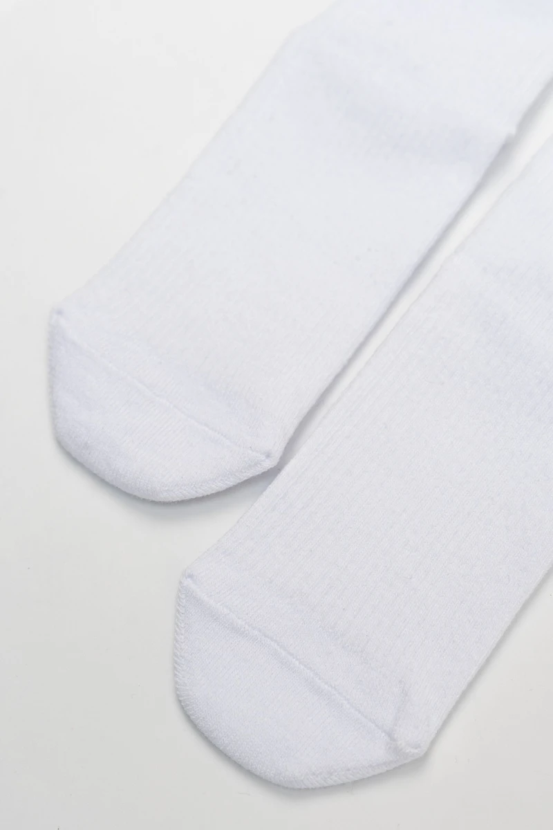 Детские гольфы Мяу (набор 2 пары) (белый+розовый)