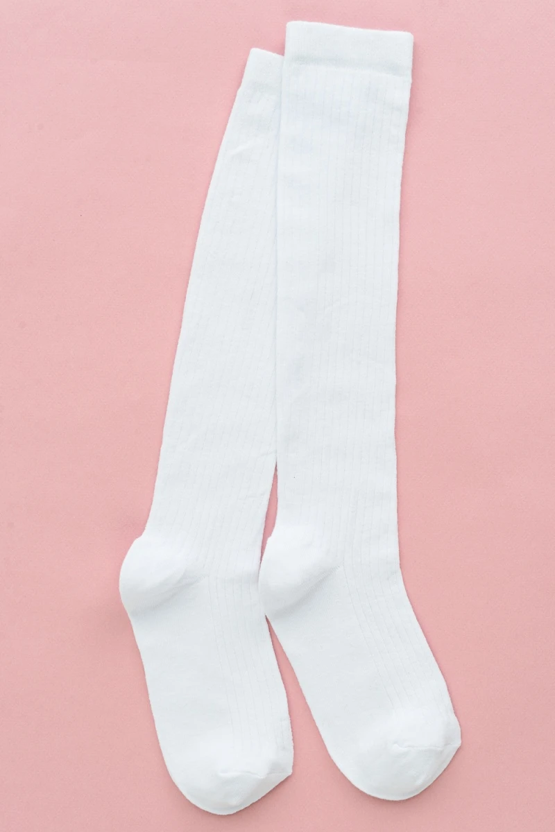 Гольфы Лапша (белый)