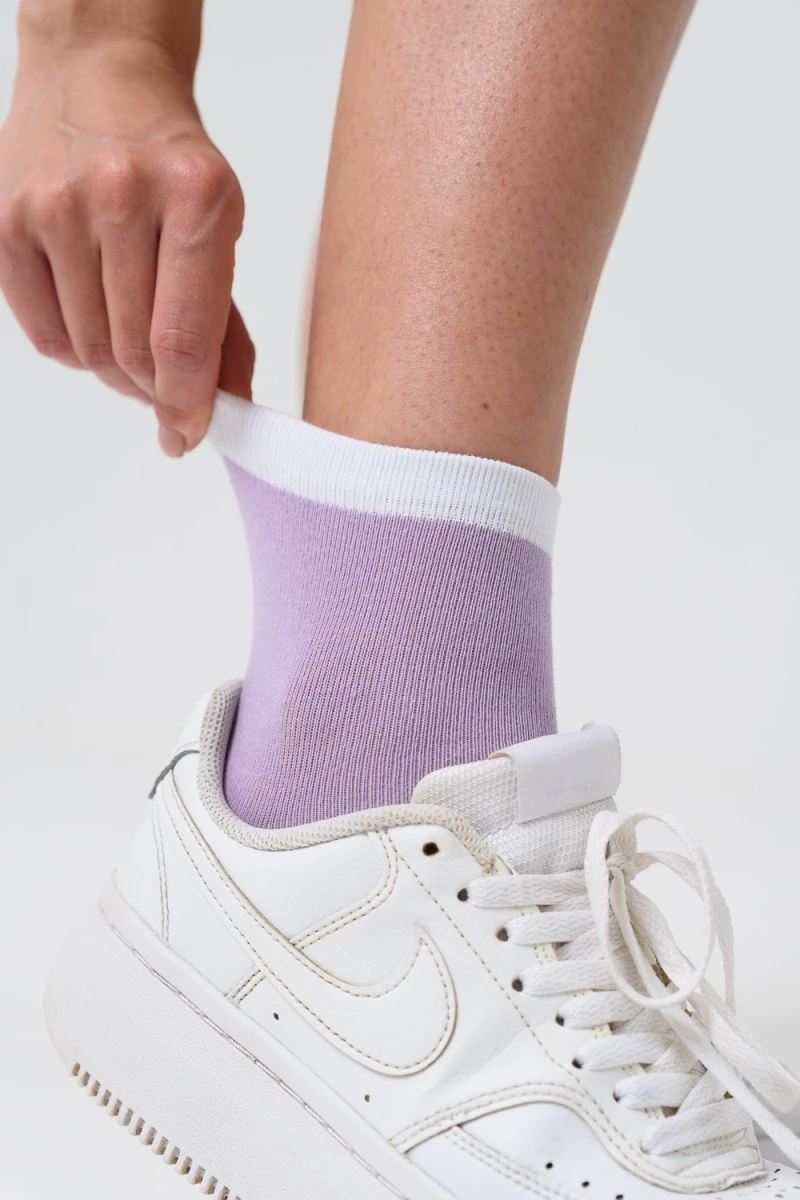 Носки стандарт Лучшая бабуля (лиловый)