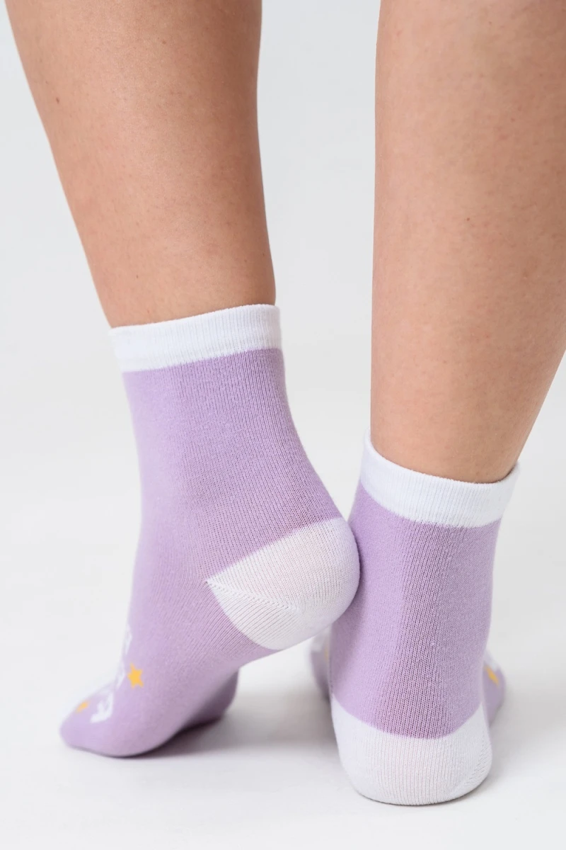 Носки стандарт Лучшая бабуля (лиловый)