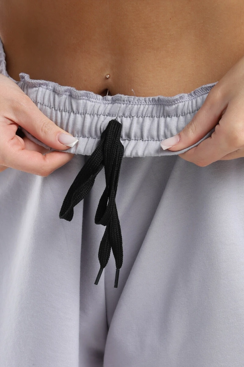 Юбка-шорт 13 (серо-фиолетовый)