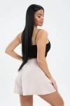 Юбка-шорт 13 (бежевый)