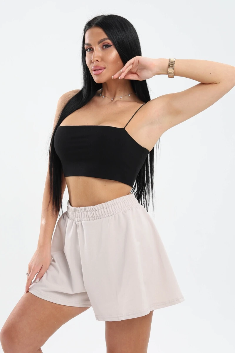 Юбка-шорт 13 (бежевый)