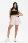 Юбка-шорт 13 (бежевый)
