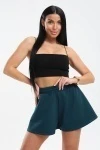 Юбка-шорт 13 (петроль)