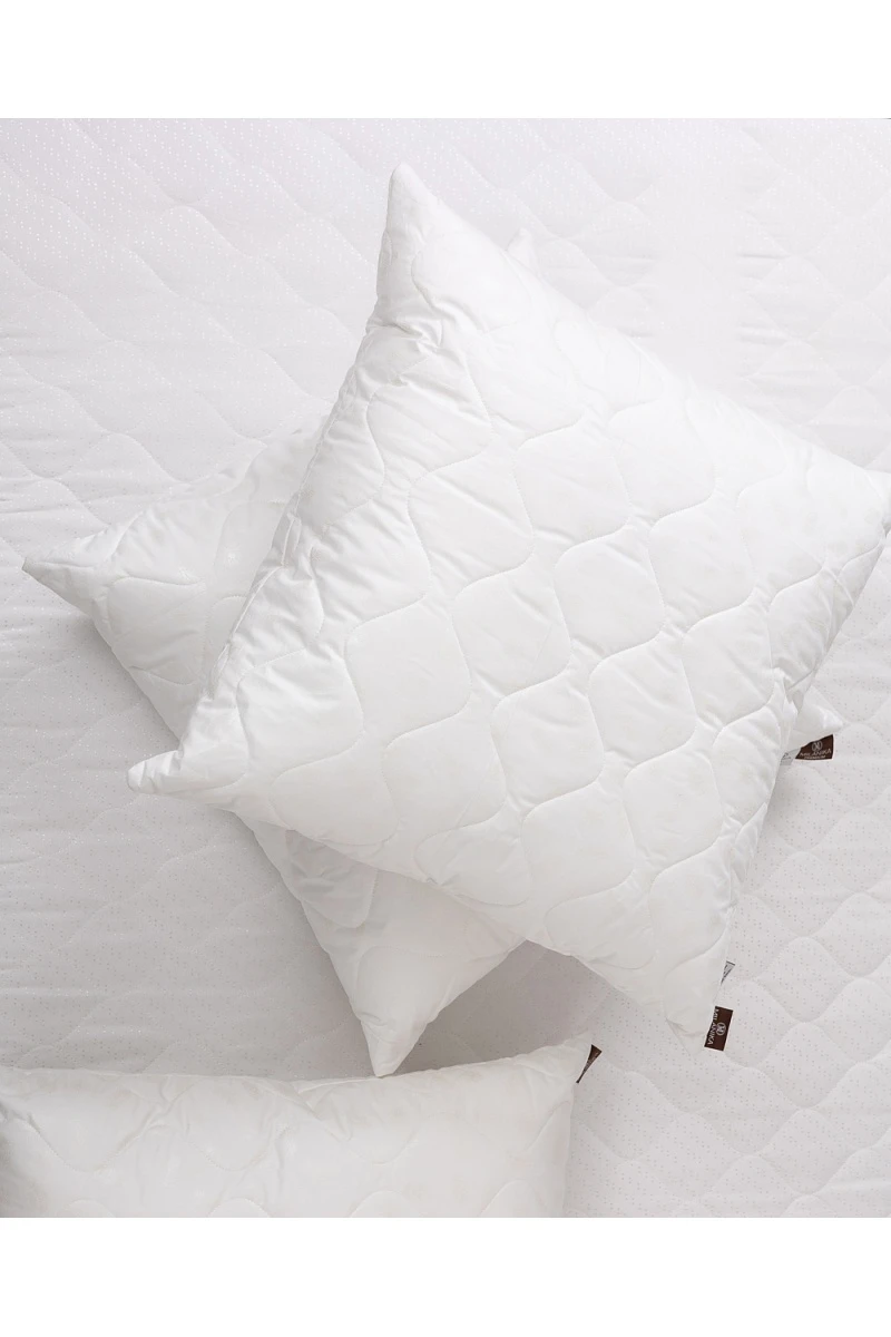 Подушка "Лебяжий пух" Премиум стеганая тематика