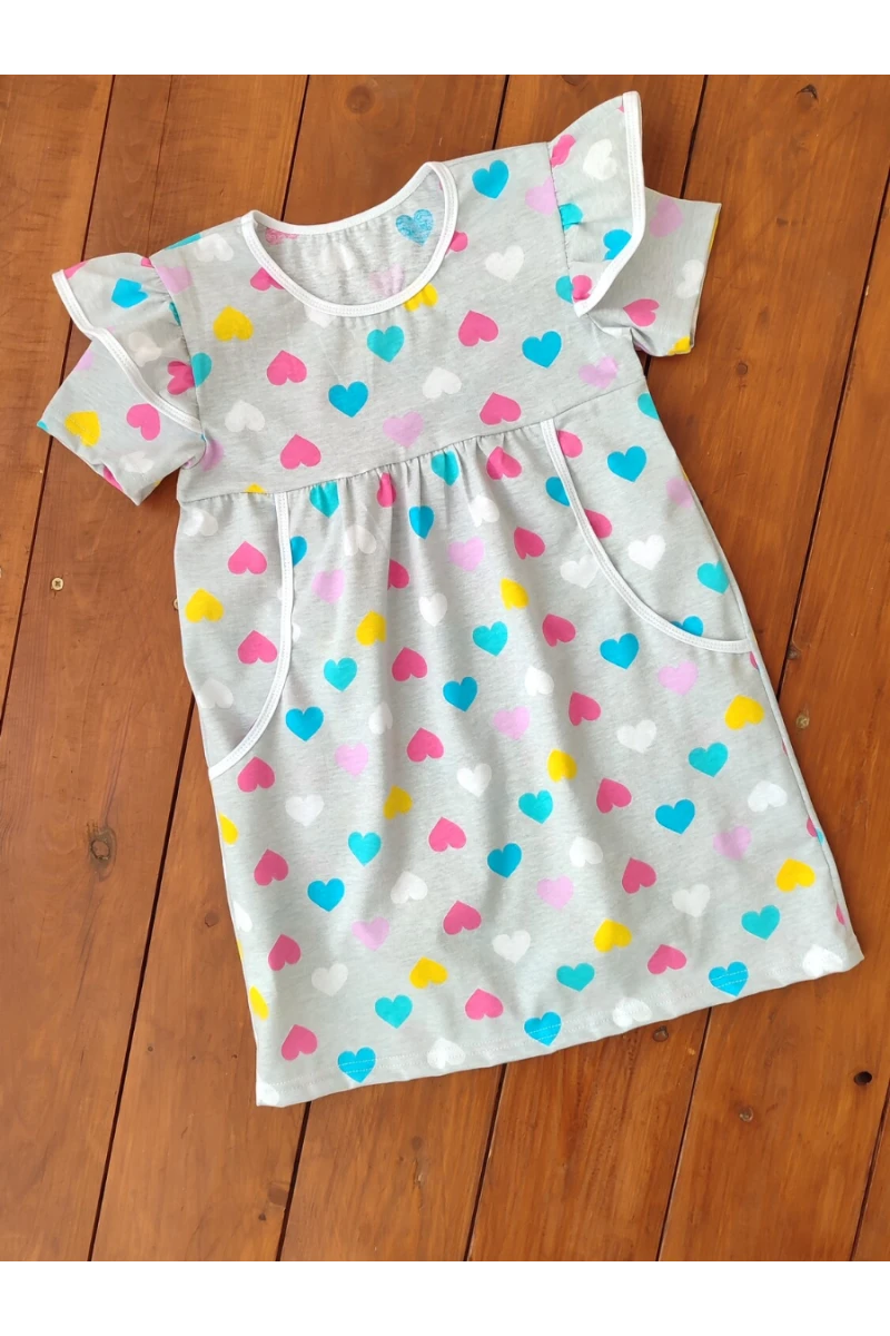 Платье ЛАДА 33060 кулирка КР (сердца)