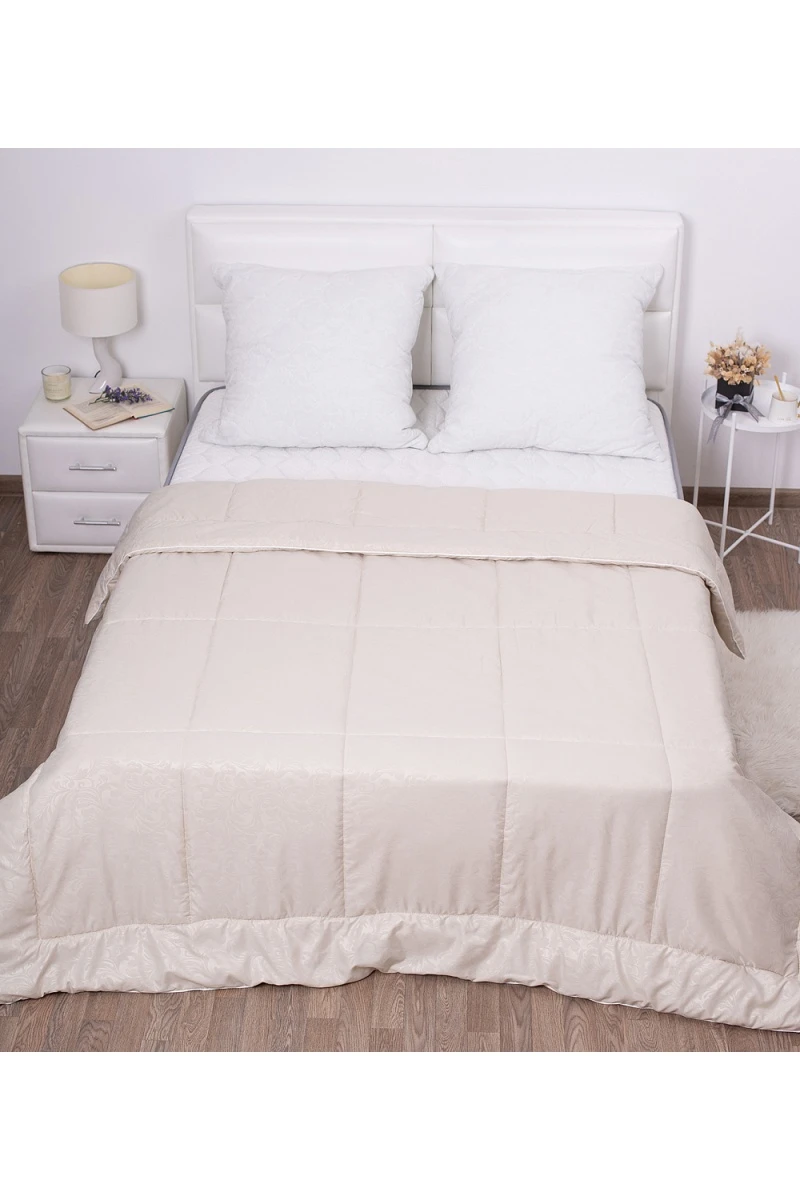 Одеяло "Престиж" однотонное овечья шерсть стандарт