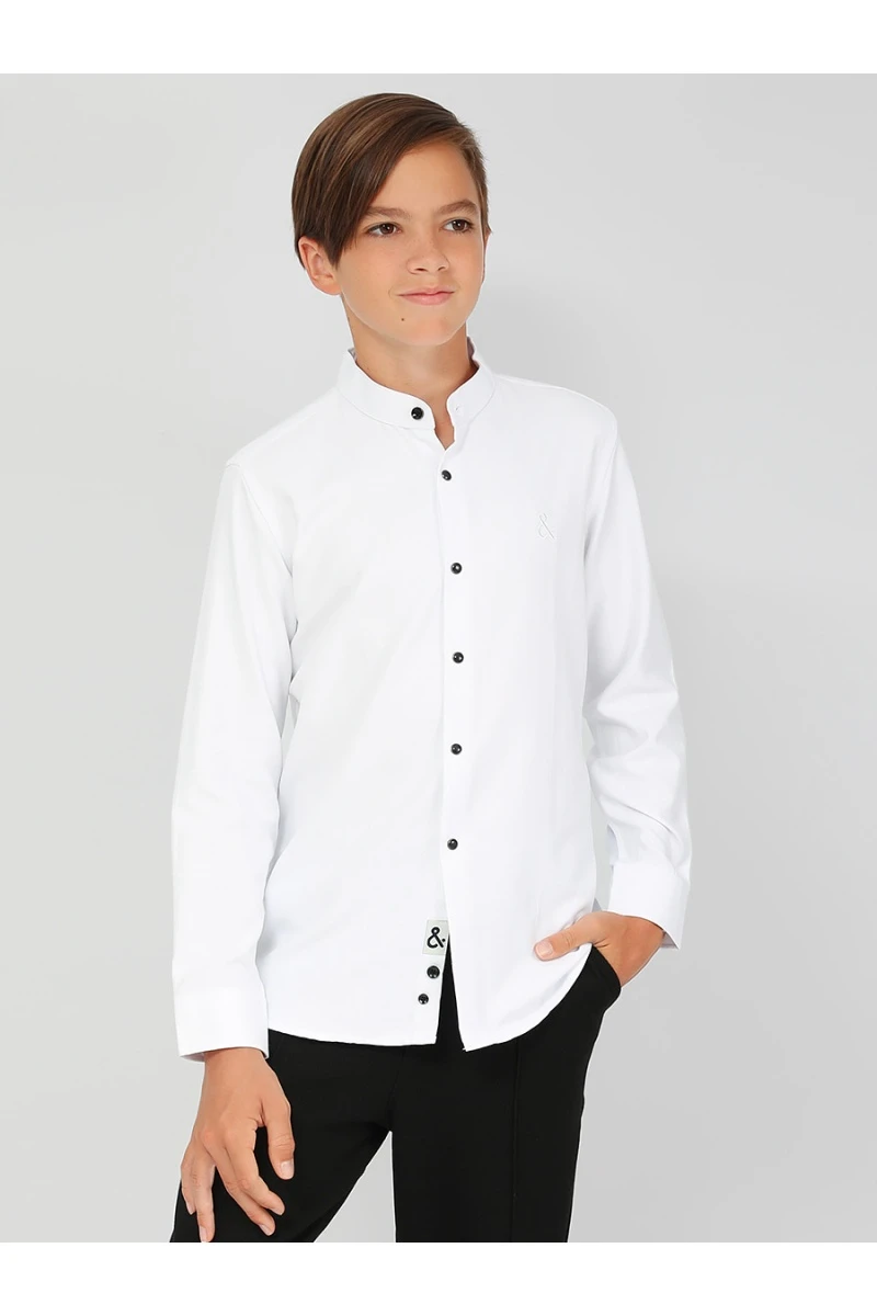 Рубашка длинный рукав SP2451 (белый)