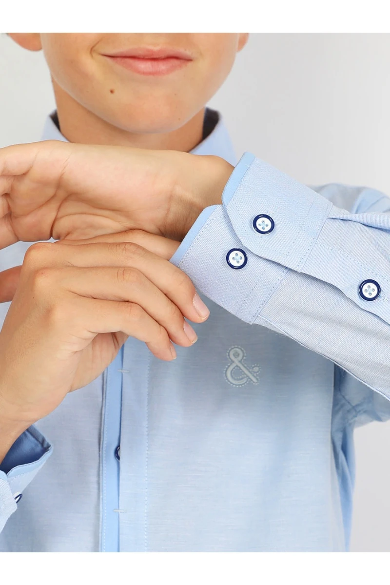 Рубашка SP2453 (голубой)