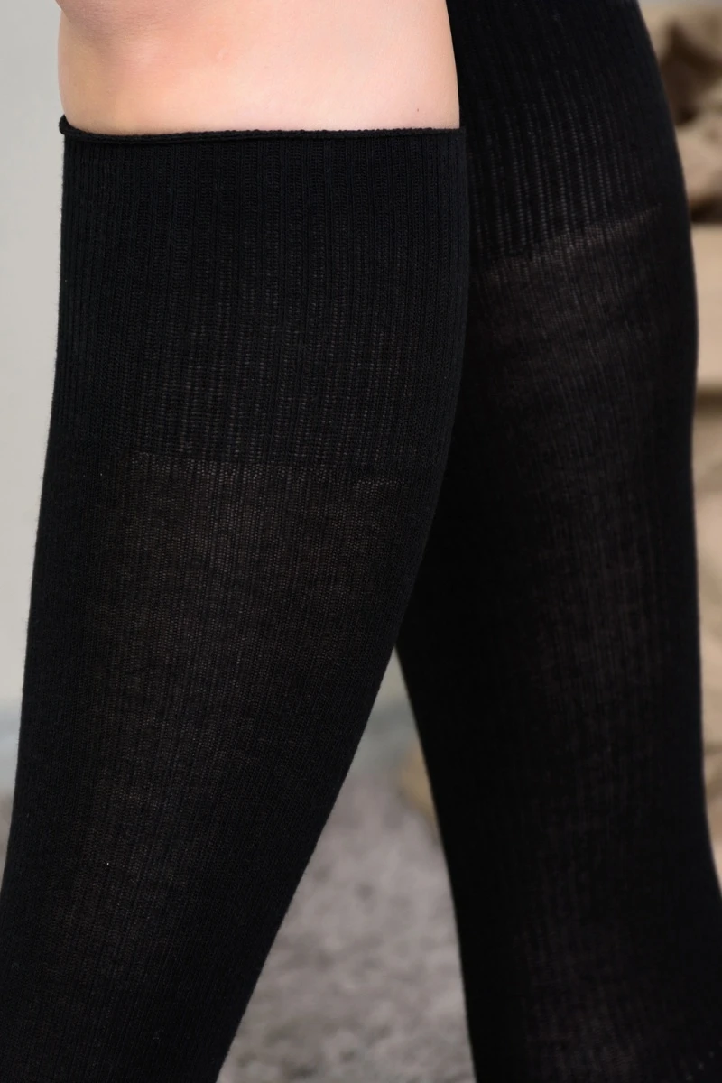 Гольфы Ретро (набор 2 пары) (черный)