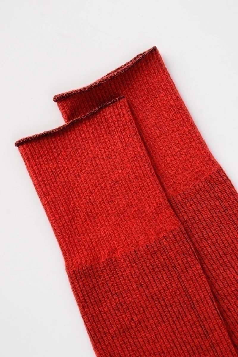 Гольфы Ретро (набор 2 пары) (красный)