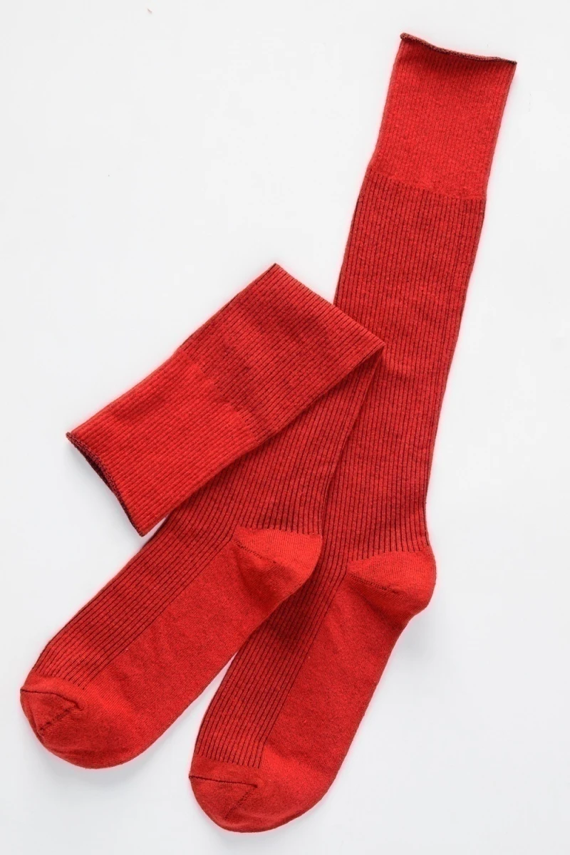 Гольфы Ретро (набор 2 пары) (красный)