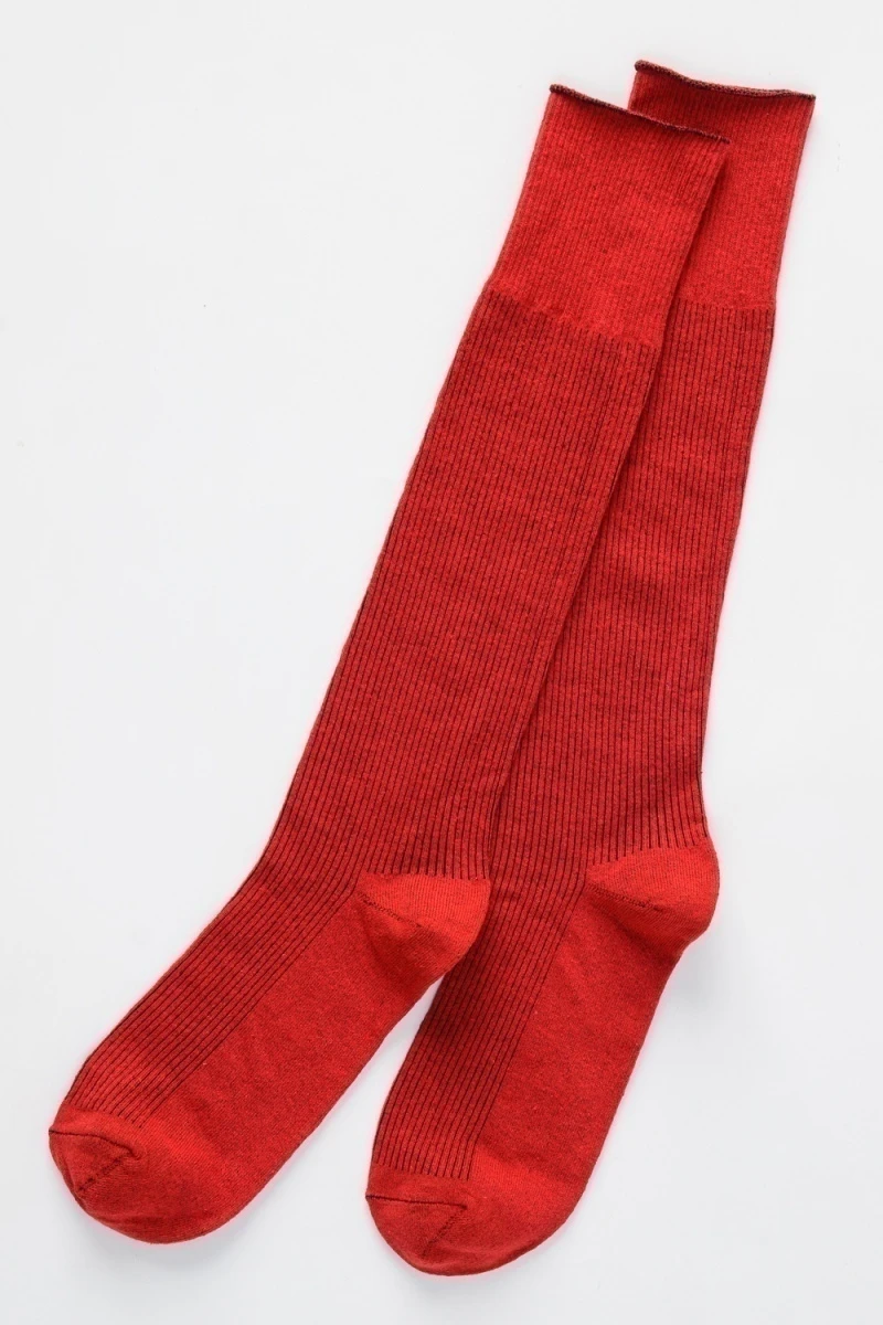 Гольфы Ретро (набор 2 пары) (красный)