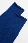 Гольфы Ретро (набор 2 пары) (василек)