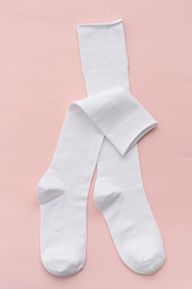 Гольфы Рибана (набор 2 пары) (белый)