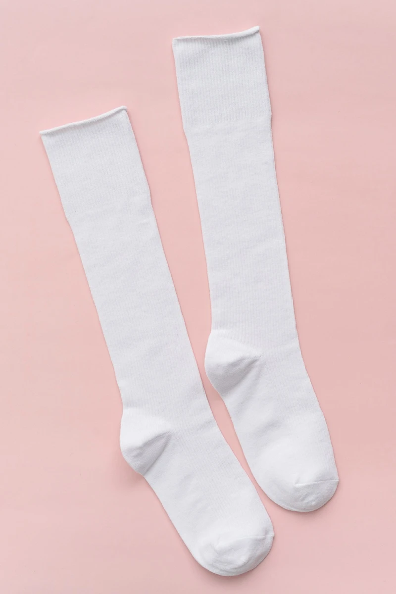 Гольфы Рибана (набор 2 пары) (белый)