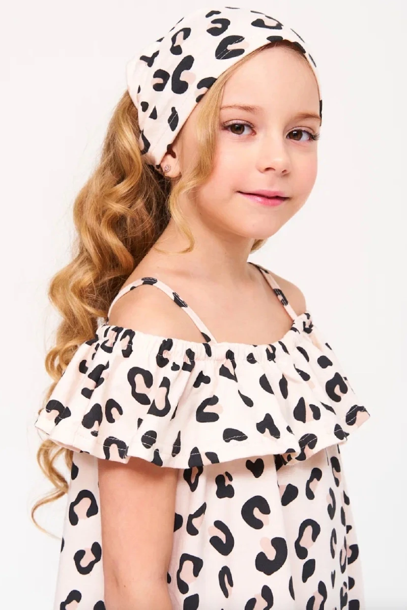 Повязка на голову Leo (бежевый)