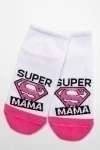 Носки стандарт Мама герой (белый)
