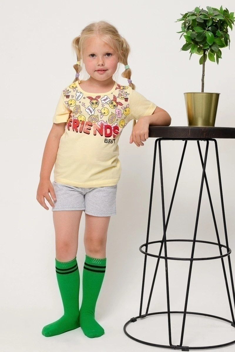 Детские гольфы Колор (набор 2 пары) (зеленый)