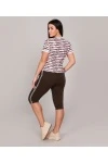 Костюм с бриджами с бриджами Fashion sports 376 (шоколадный)