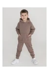 Костюм с брюками футер петля Galaxy 30206 (мокко)