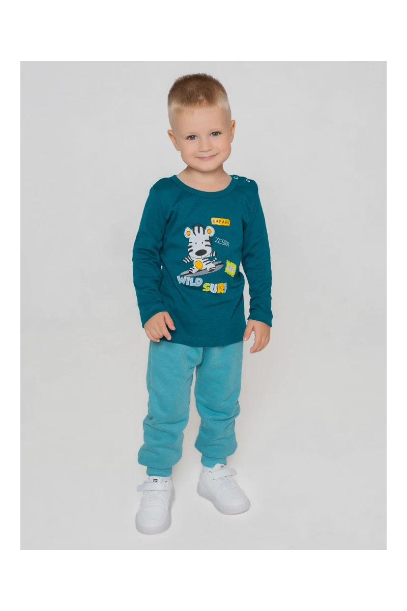 Лонгслив интерлок Барт 20735 (еловый)