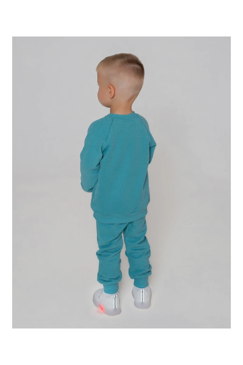 Свитшот Барт 20733 (сине-зеленый)