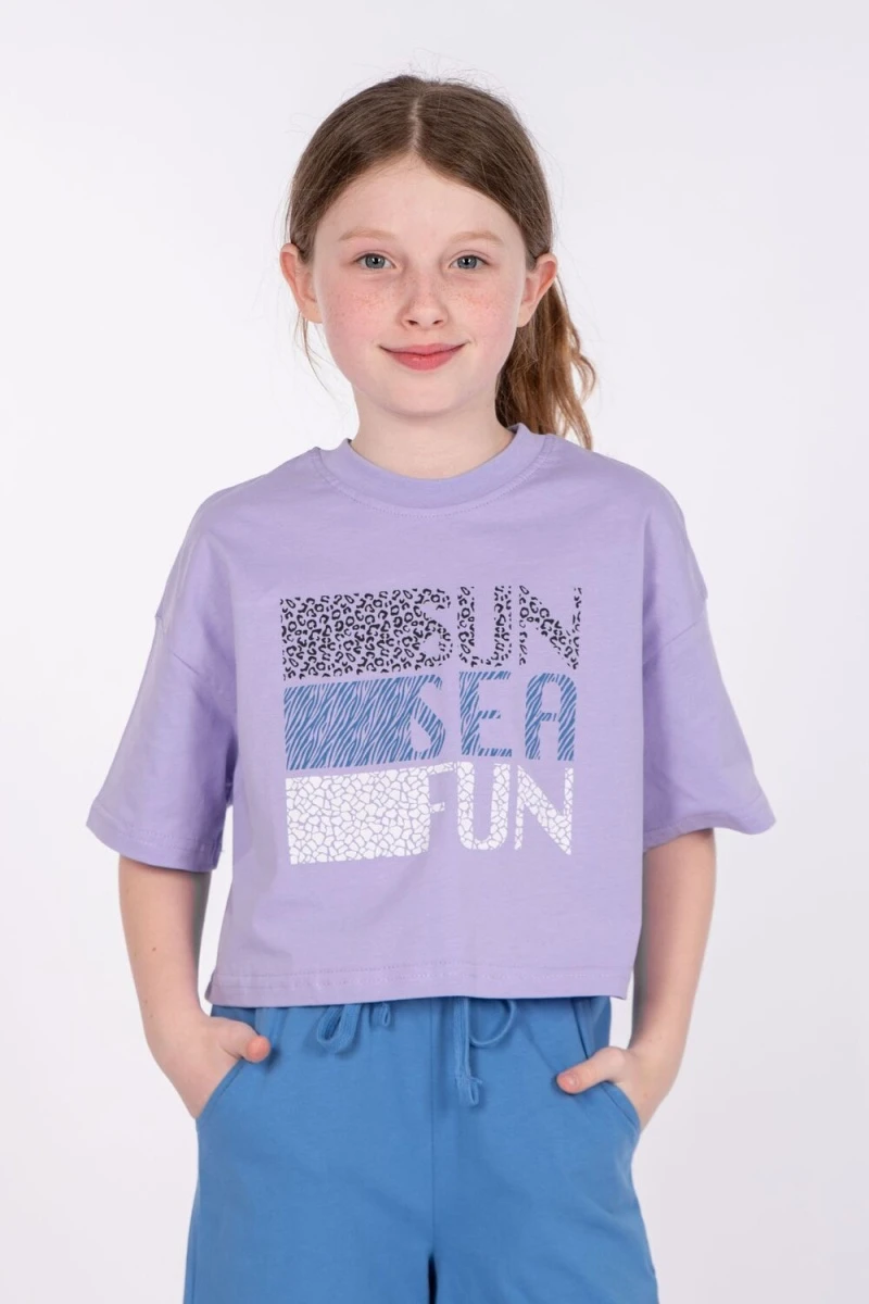Футболка 51446 (лавандовый)