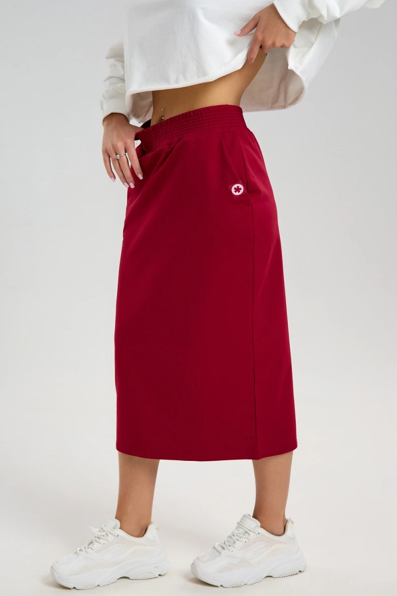Юбка Парма (красный)