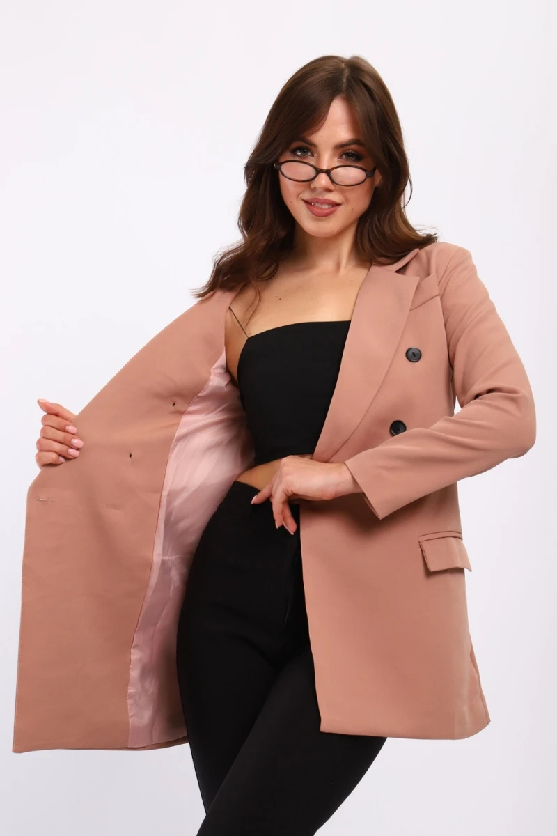 Жакет 31954 (коричневый)