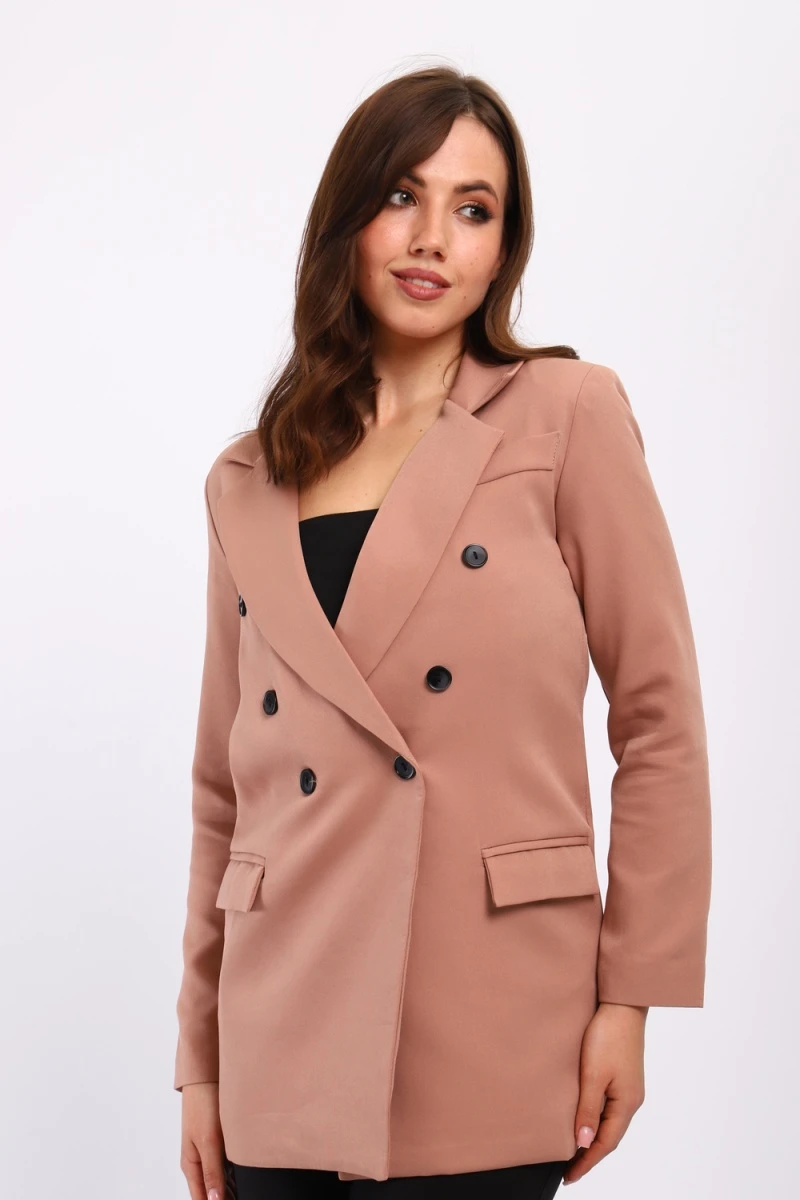 Жакет 31954 (коричневый)